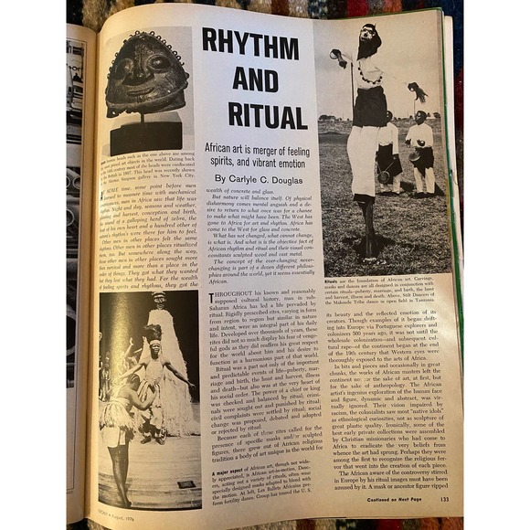 Vintage August 1976 Ebony SPECIAL ISSUE Magazine with Featured Cover, “AFRICA…k - Picture 11 of 15